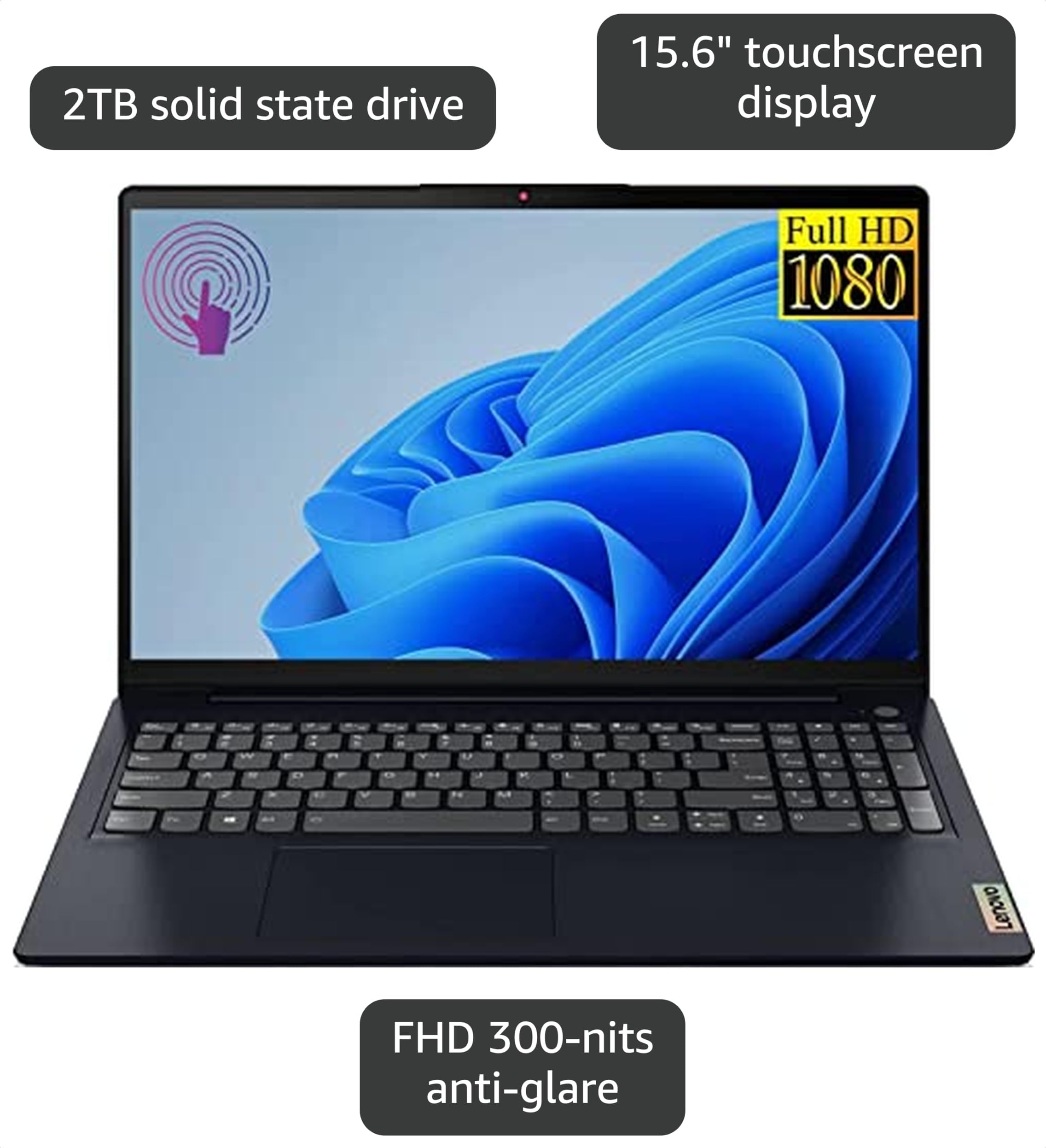 Amazon.com: Lenovo IdeaPad 5i 15.6” FHD Touchscreen Laptop, 11th