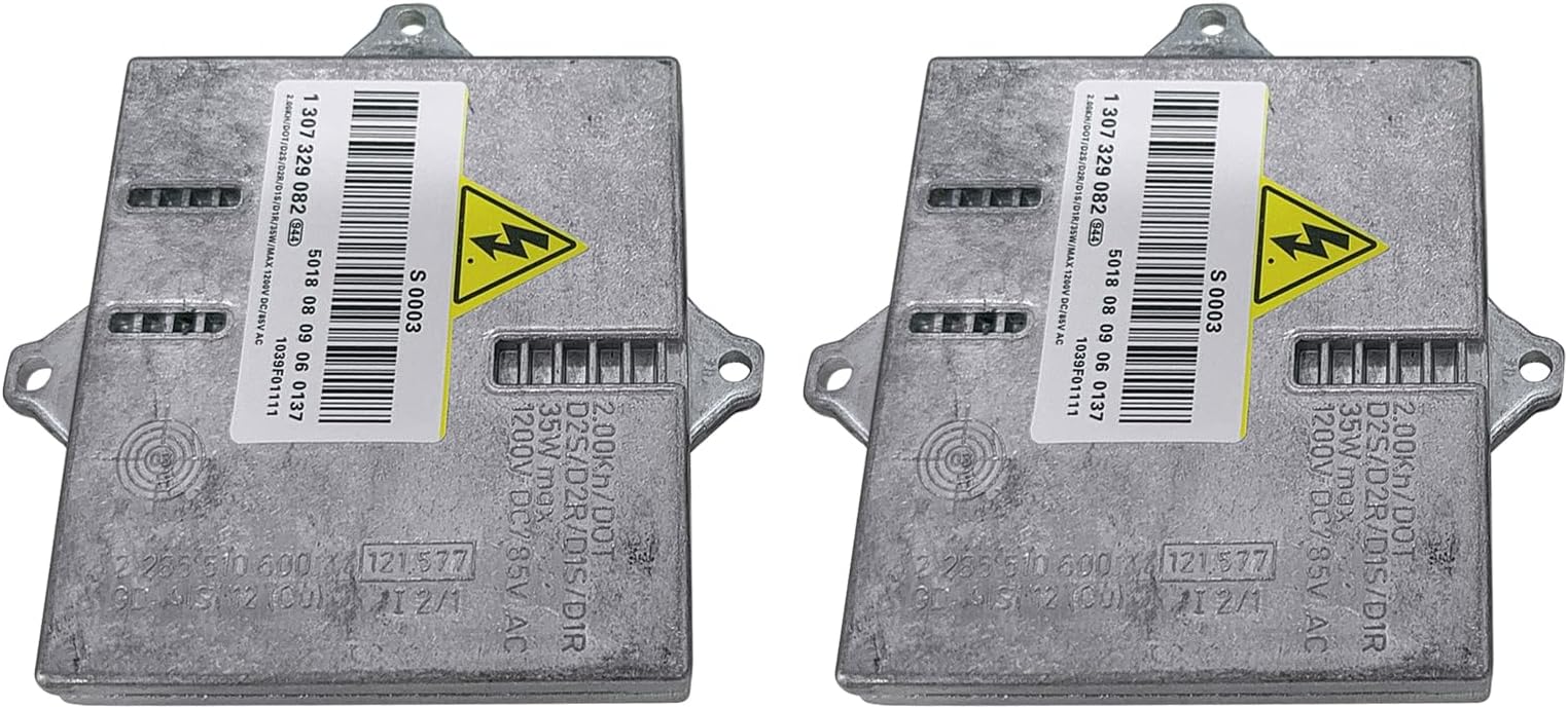 2Pcs Xenon HID Headlight Ballast Control Unit Module for VW Jetta Golf for BMW X3 E63 E64 for Audi TT A8 A3 for Mini Cooper for Mercedes-Benz W209 W210 W215 SL500 SL600 C240 C280 C320