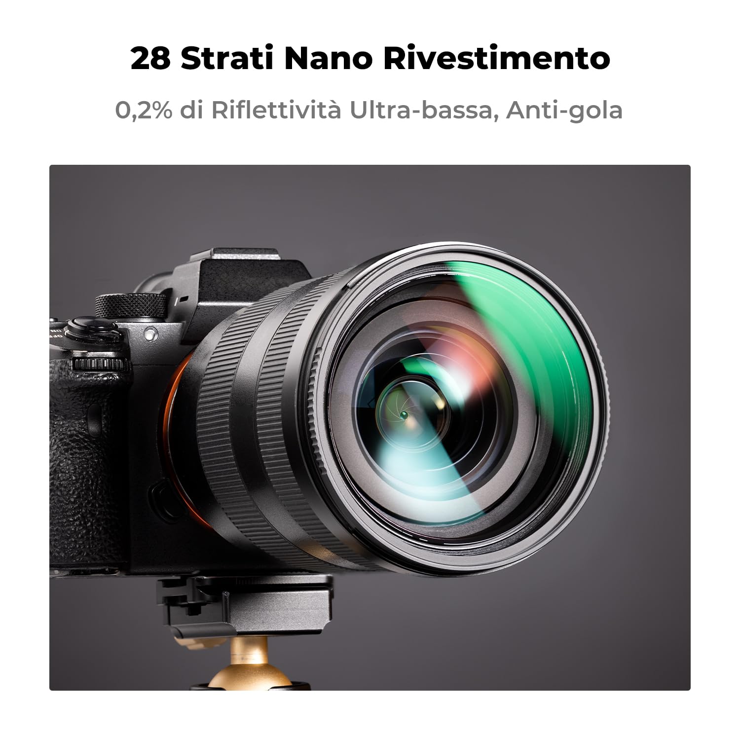 K&F CONCEPT Nano-Xcel 49mm Kit Filtri di Protezione UV + CPL+ 2 Tappi | Filtro di Protezione UV + Polarizzatore Circolare Con 2 PCS Tappi per Obiettivi 3pcs Panni di Pulizia - FS704