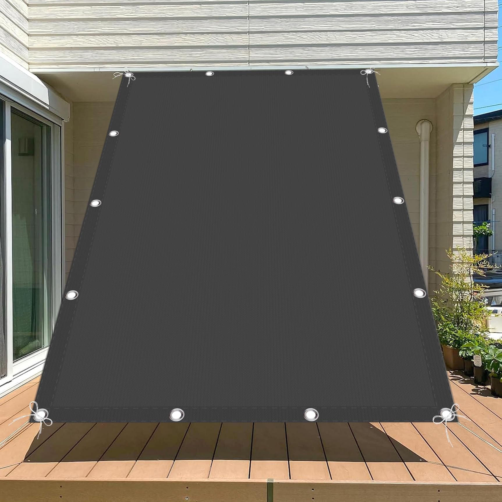 Solaire résistante aux intempéries : le filet d'ombrage 160x200 cm anti-UV