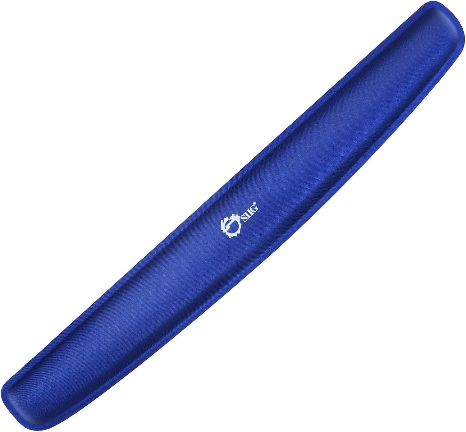 SIIG Keyboard Wrist Rest Pad - Gel Filled Cushion Support for Easy Typing and Pain Relief, Non-Skid for Home/Office/Computer/Laptop - Blue