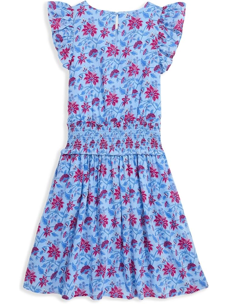 Blue Vineyard Vines Delia Dress (Toddler/Little Kid/Big Kid)