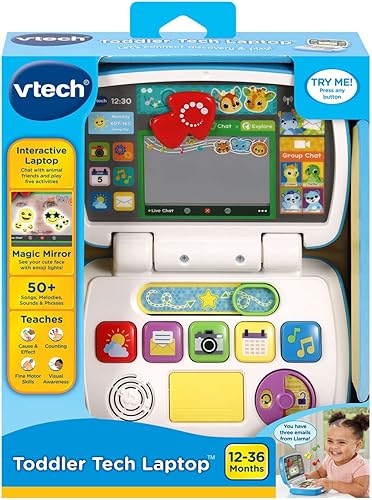 Miniatura 7 de VTech Laptop Tech para niños pequeños