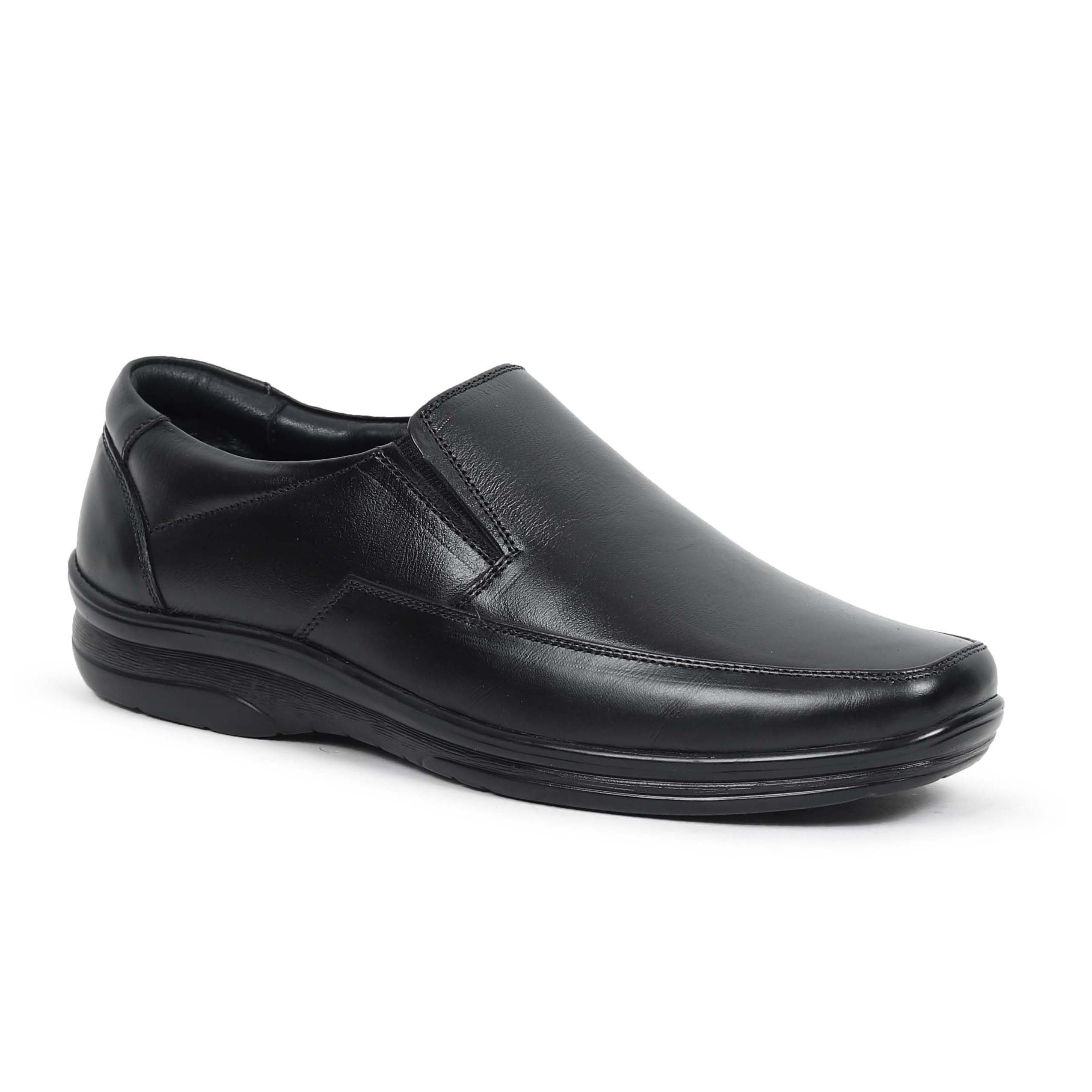kavsun Men Leather Derby Shoes Slip On 1428-1429-picture-10