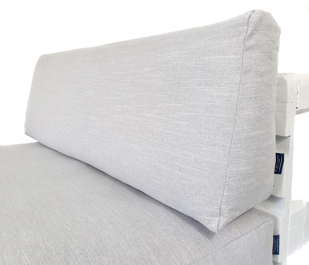 Cuscino per Pallet Euro MH-UQ-01 - Dimensioni 60 x 60 x 15 cm, Grigio Chiaro