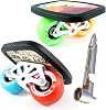 TKT Portable Roller Road Drift Skates Plate with Cool Maple Deck Anti-Slip Board Split Skateboard with PU Wheels High-end Bearings