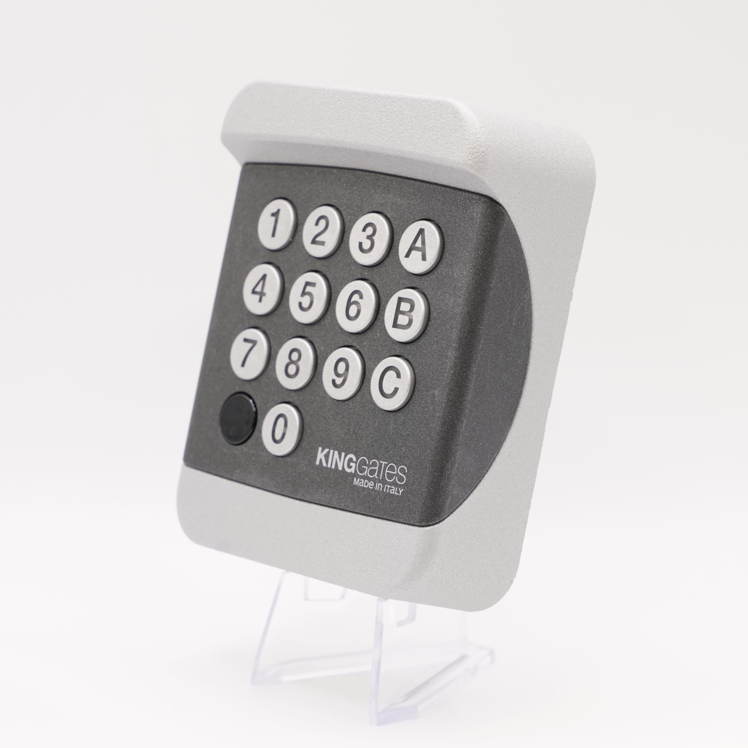 King Gates DIGY PAD - Clavier à code 433,92MHz sans fil pour portail et porte de garage - Résistant aux intempéries - Installation murale - Pile incluse + 1 Goodies DOMOBIP