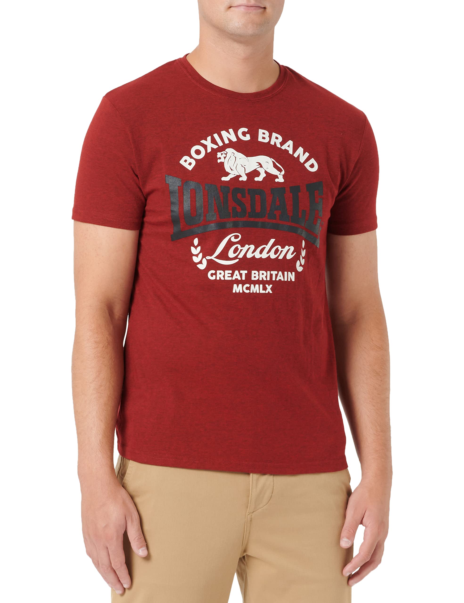 Lonsdale T-Shirt da uomo Fittonhill XL, bianco | OTTO'S