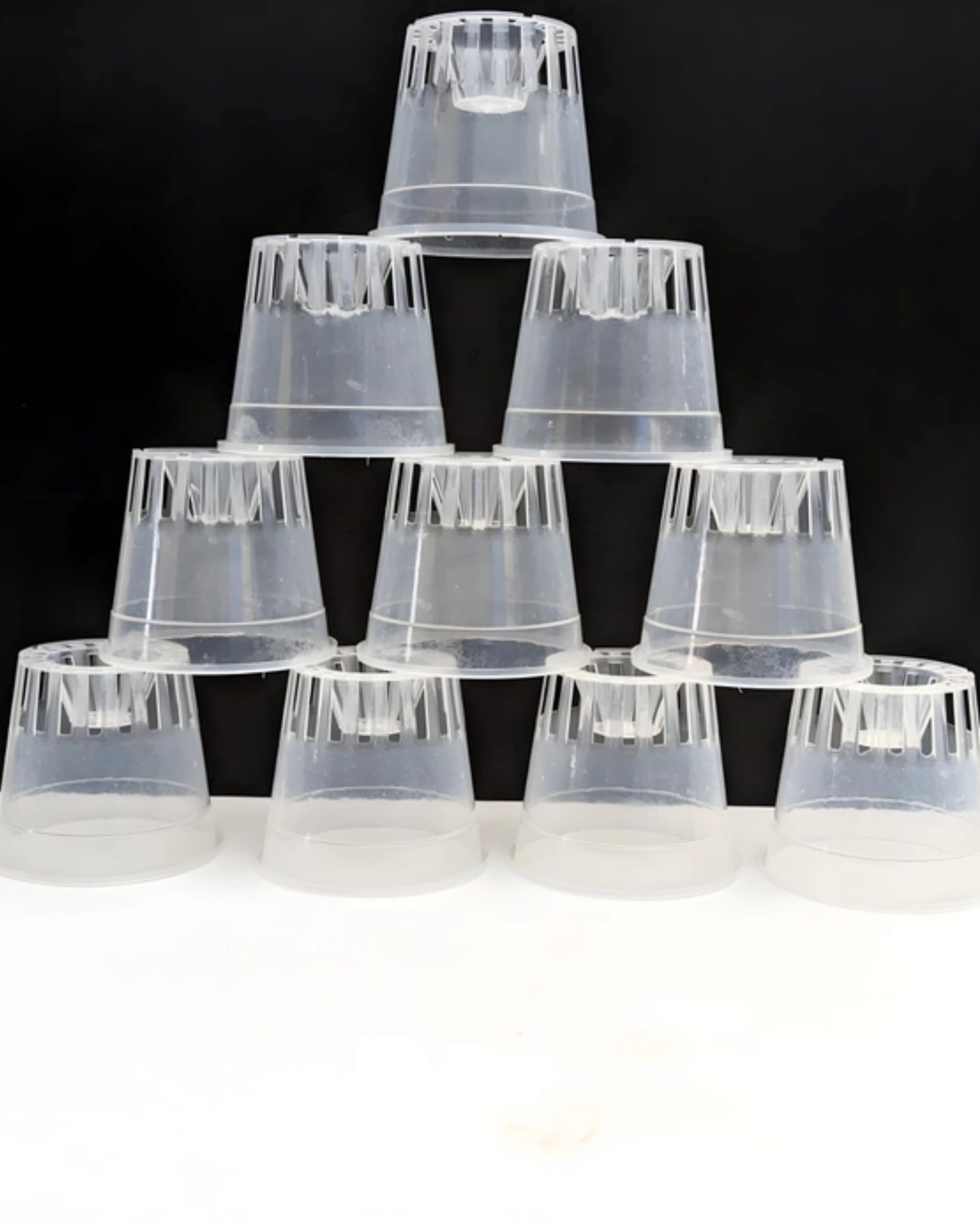 See full amazon price history chart for Divine Blossoms Phalaenopsis Pot 5.5 Inches Wide 3.5 Inch Bottom and 4.5 Inch Height with Slots and Cup at The Bottom (10 Nos) Divine Blossoms Phalaenopsis Pot 5.5 Inches Wide 3.5 Inch Bottom and 4.5 Inch Height with Slots and Cup at The Bottom (10 Nos) (B0D98DG33B) Amazon Price History, Amazon Price Tracker