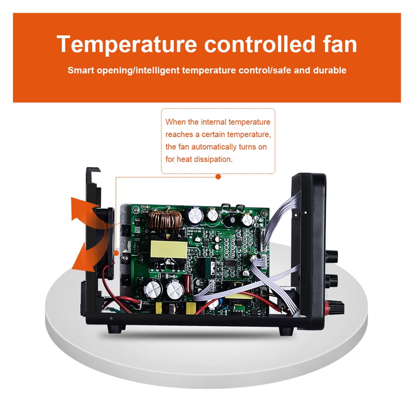 Fuente de alimentación de CC ajustable 30V 10A Función de memoria programable de laboratorio Interruptor regulador de voltaje de fuente de alimentación de banco(30V 5A)