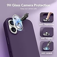 Vista 193 de GONEZ Funda para iPhone 14 Pro, compatible con Magsafe, con protector de pantalla + protector de lente de cámara, forro de microfibra suave