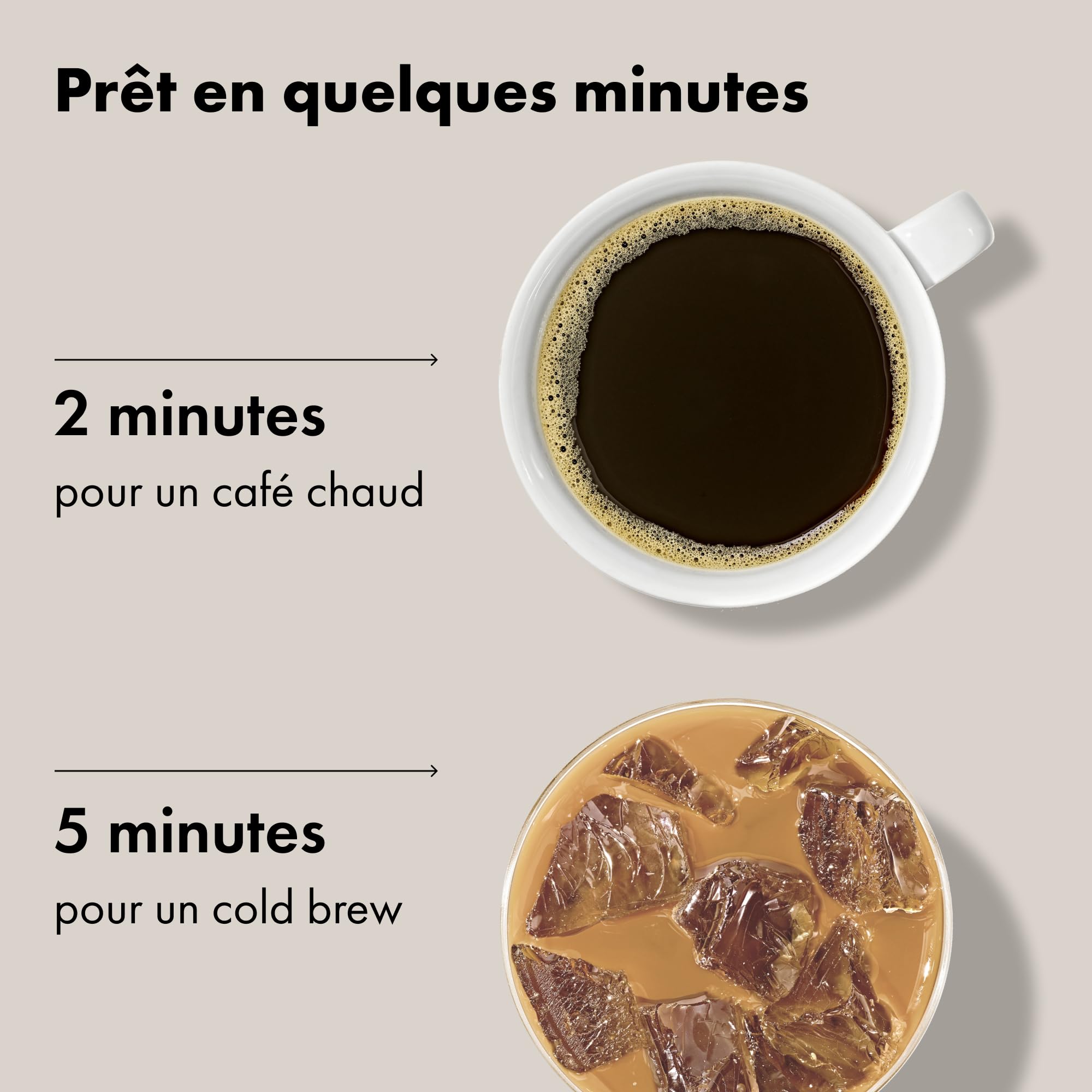 OXO Brew Rapid Cafetière – cafetière manuelle portable avec filtre intégré en acier inoxydable, intensité réglable, compacte et légère, sans besoin de dosettes ni filtres en papier
