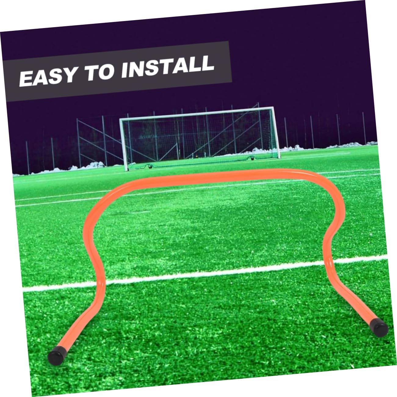 KICHOUSE 4pcs Agility Hurdles for Boys and Girls Training Equipment for Soccer Basketball Fitness Speed Coordination and Flexibility Sports Activities