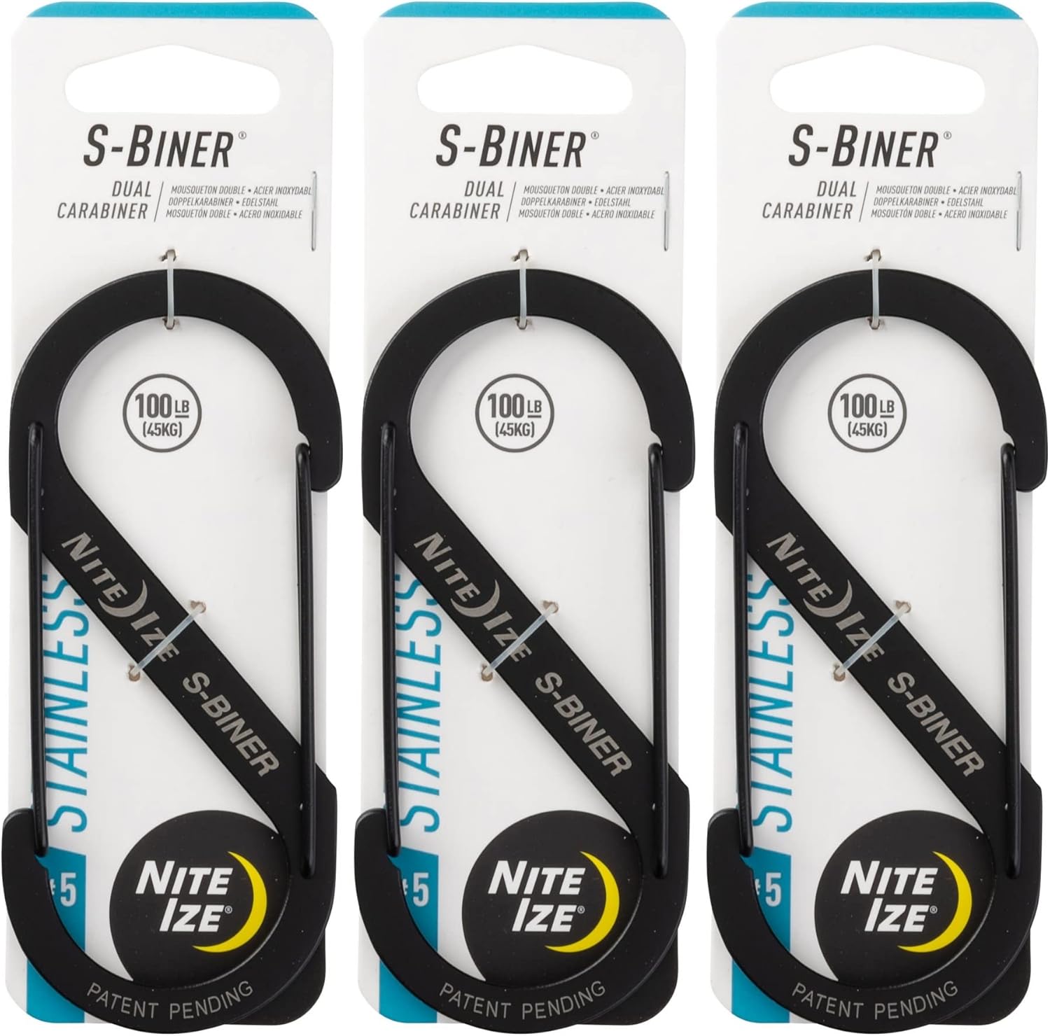 Nite Ize S-Biner #5/Black