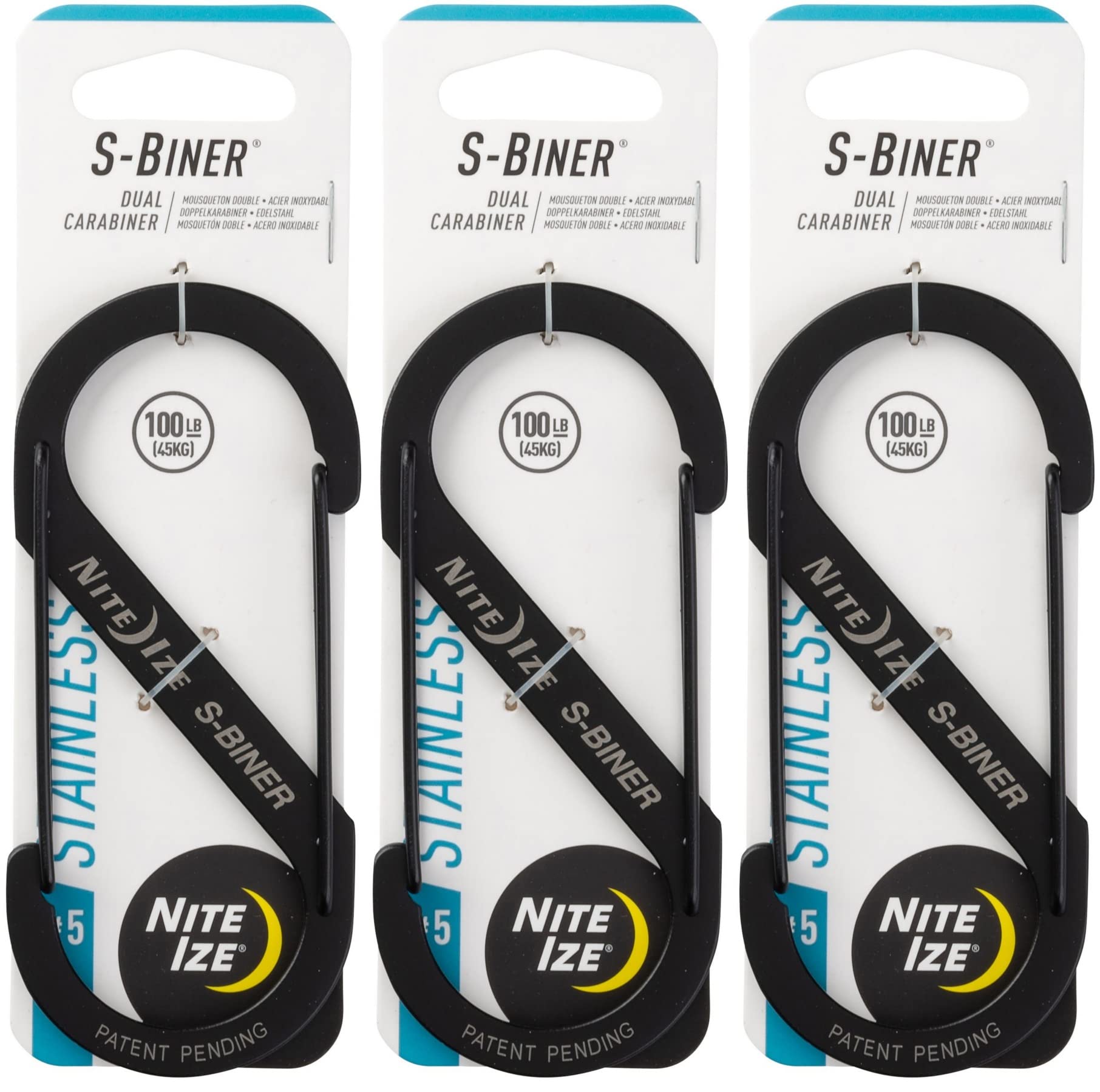 Nite Ize S-Biner #5/Black