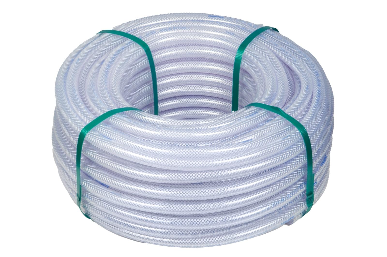Tubo in PVC trasparente Crystal Retex ML 10x16 m 50 Rinforzato, Ultra Resistenza, Qualità Alimentare, passaggio aria, aria compressa, passaggio liquidi, acqua potabile, irrigazione