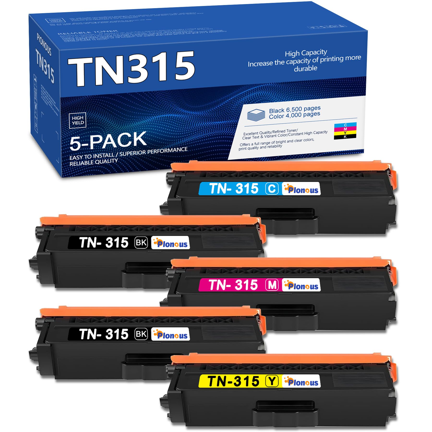 Lot De 10 Cartouches D'encre Compatibles Brother DCP310 DCP315 DCP340 - Jet D'encre, Neuf