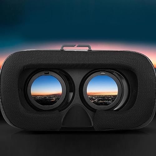 Miniatura 4 de VR Headset for Phone, Comfortable ABS 3D Virtual Reality VR Glasses, Multifunction Head Mounted VR Headset Anti Blue Light for Gaming Cinema (VR II)