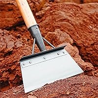Vista 7 de Pala de limpieza multifuncional, pala de limpieza de jardín al aire libre multifuncional Pala plana de acero, pala de limpieza de jardín