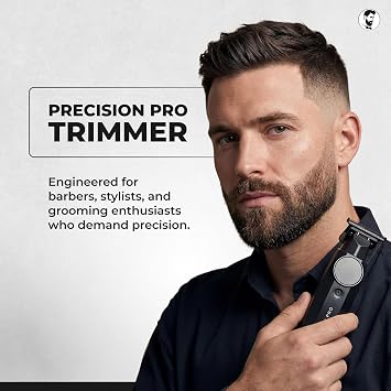Gentlemen Republic Precision Pro Trimmer - Zero Gap Blade, USB-C Charge