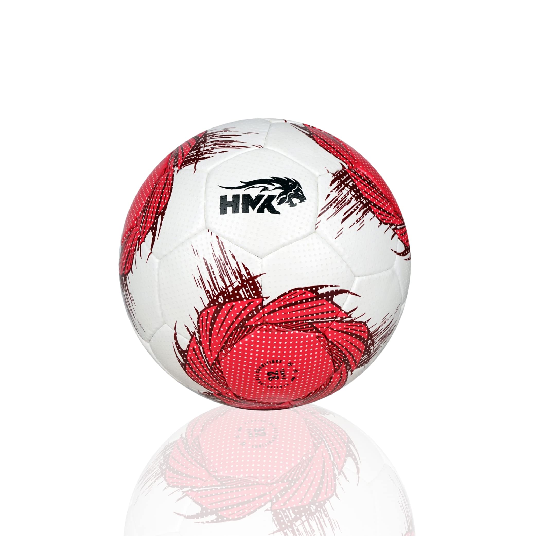 Soccer Ball Professional Ball Official Size 5 – Football HMK 1000 for Practice and Club Level Matches Indoor Outdoor Hand Stitched Durable Soccer Ball for Youth and Adult Soccer Player (HMK 1000)