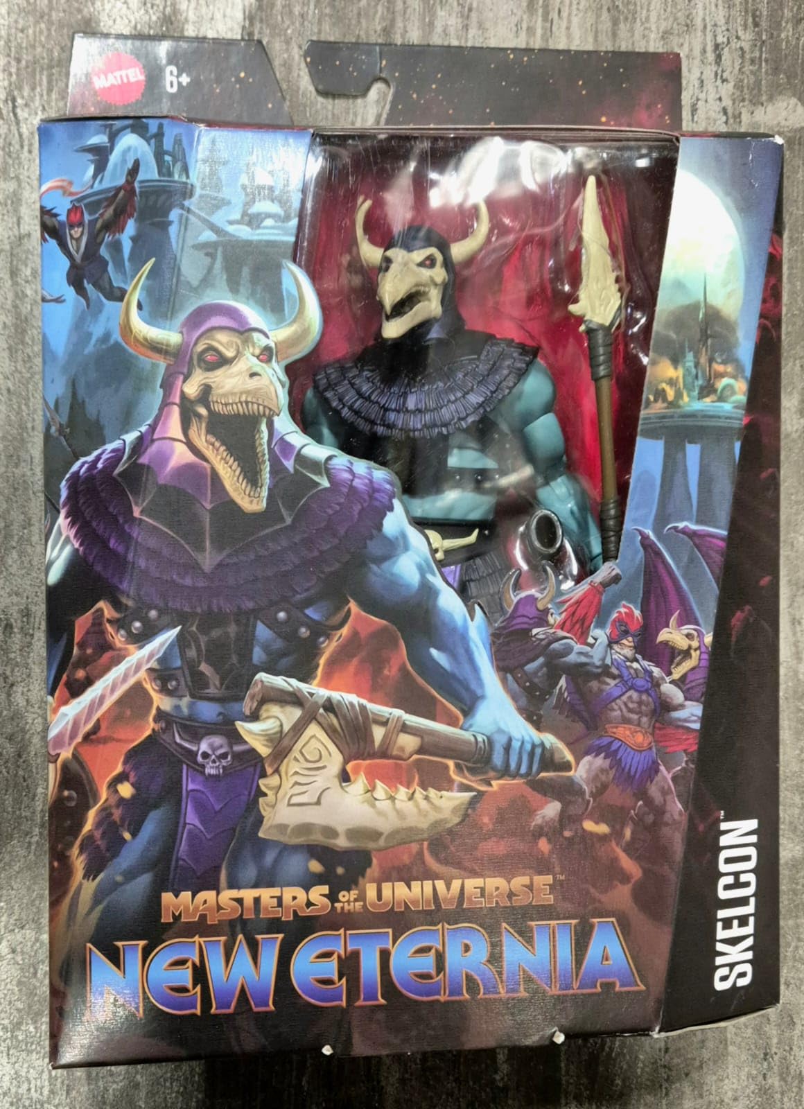 Masters of The Universe Movie Masterverse - Figuras de acción exclusivas (Skelcon)