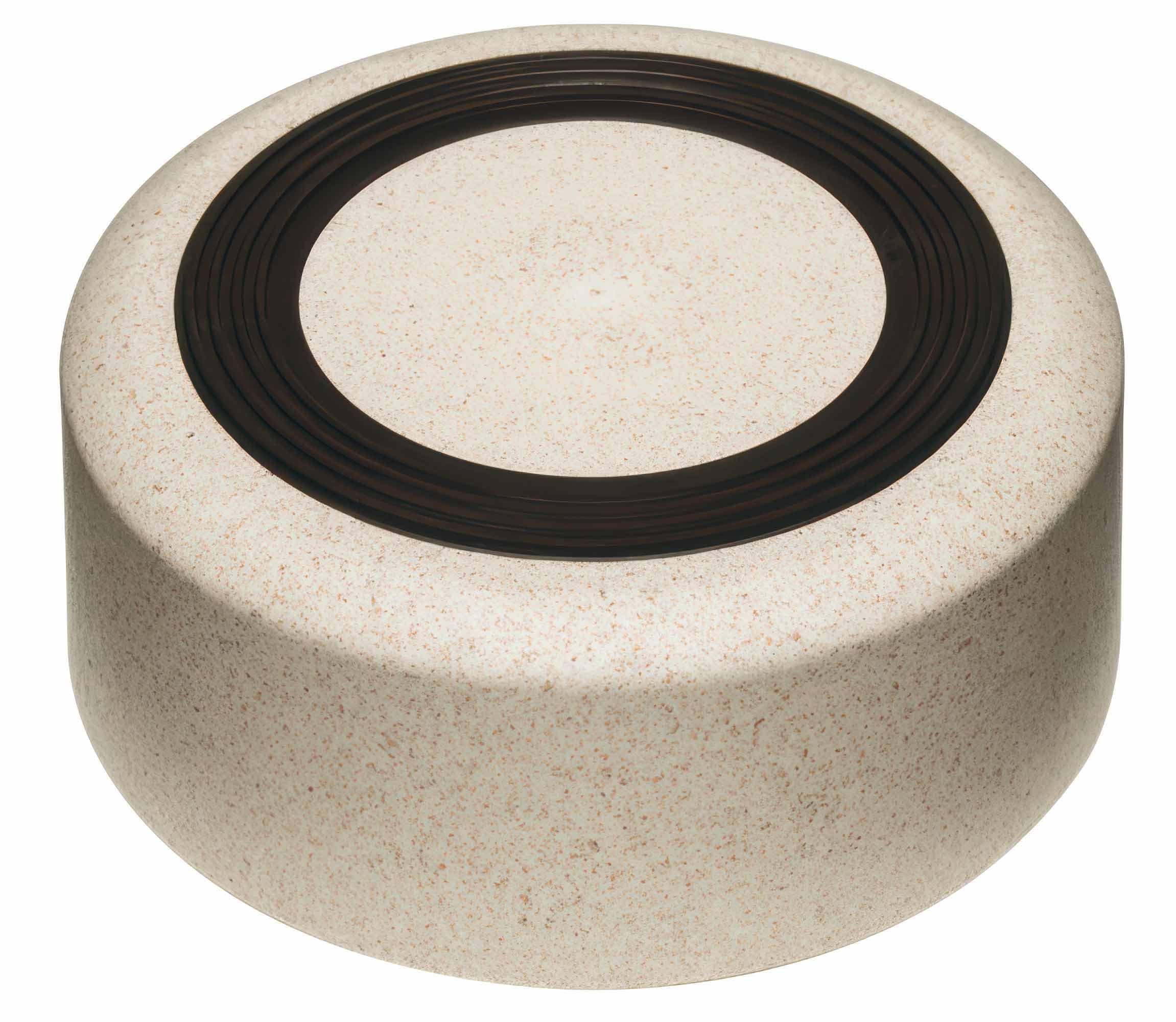 Loving Pets - Dolce Bamboo - Plato de Agua para Comida para Perros (Mediano, Color Avena-Beige)