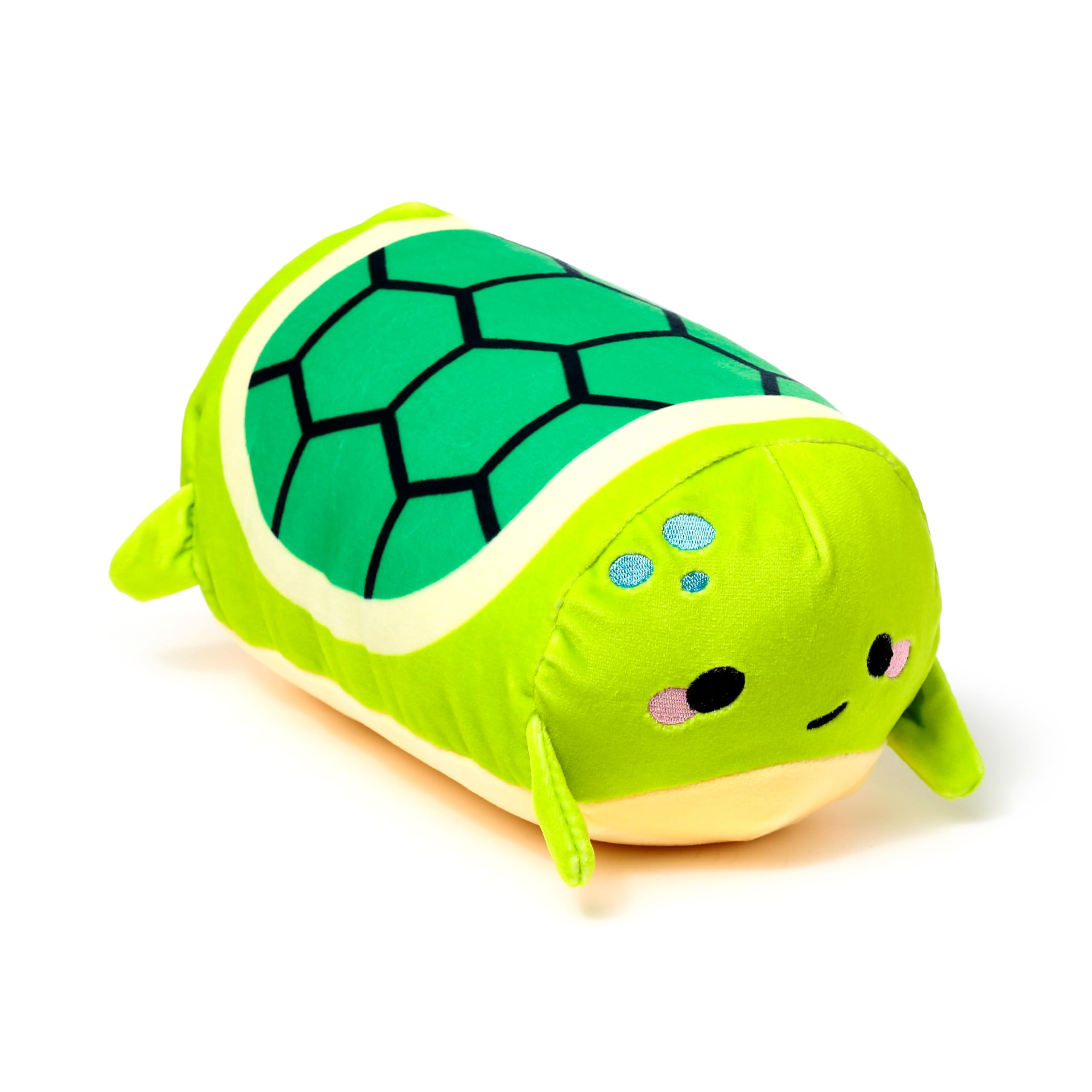 Puckator Squidglys Adoramals Atlas the Turtle Plush Toy - Plushies Cute Animal Baby Newborn Kids Toys Stuff Gifts Gift For Girlfriend Cuddly Stuffed Toy Plushie