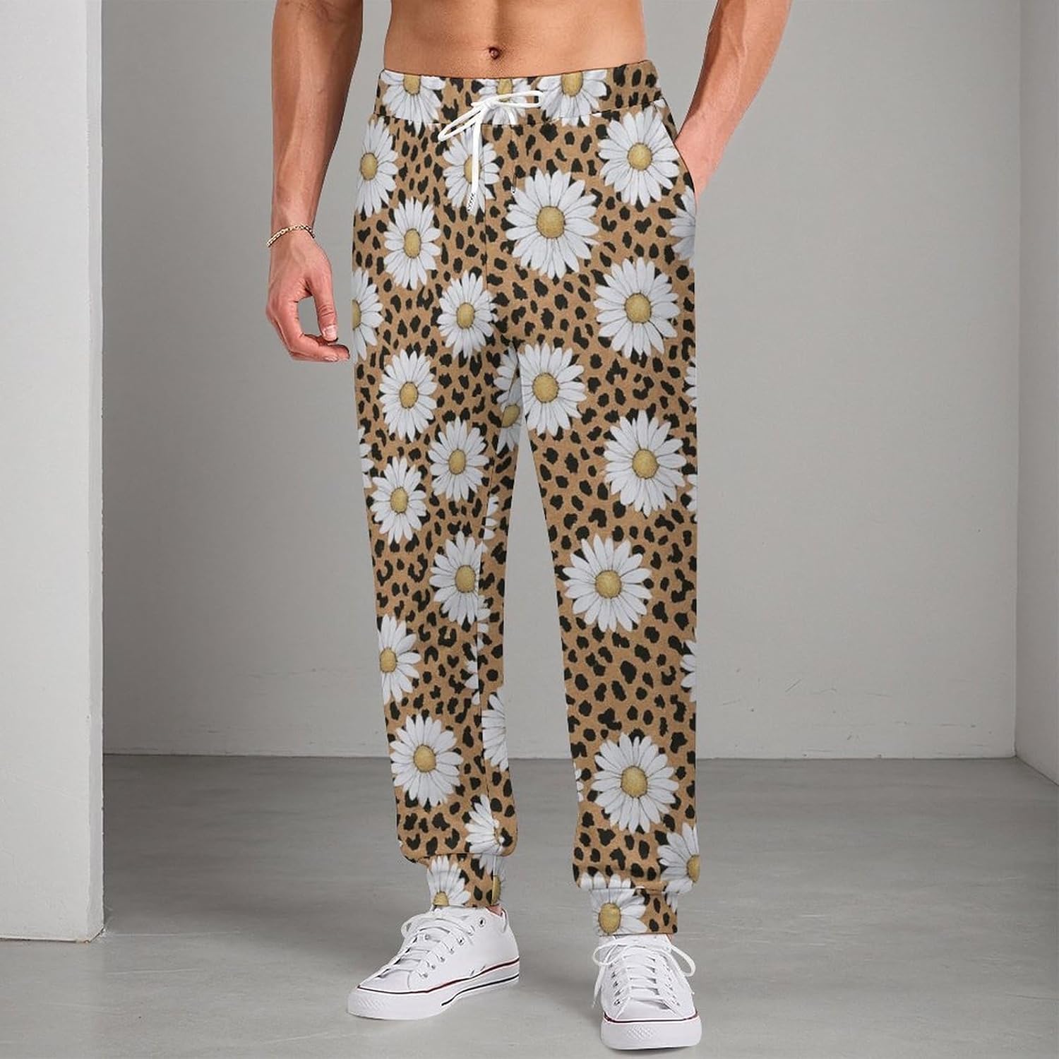 Funny Sweatpants, Lounge Pants with Pockets Drawstring for Men Women Running Gym Valentine's Day Gift Idea