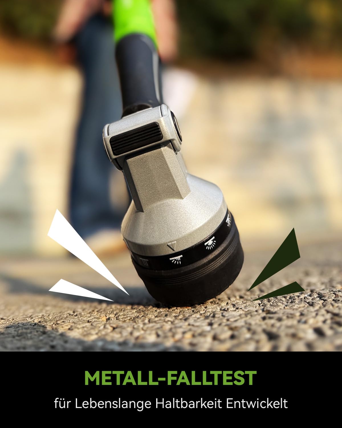 RAINPOINT Gartenbrause Metall, Hochdruck Gartenschlauch Düse mit 10 Bewässerungsmuster, Daumensteuerung, Hochbelastbar Garden Spritze für Bewässerung, Autowaschen, Haustierdusche, Schwarz
