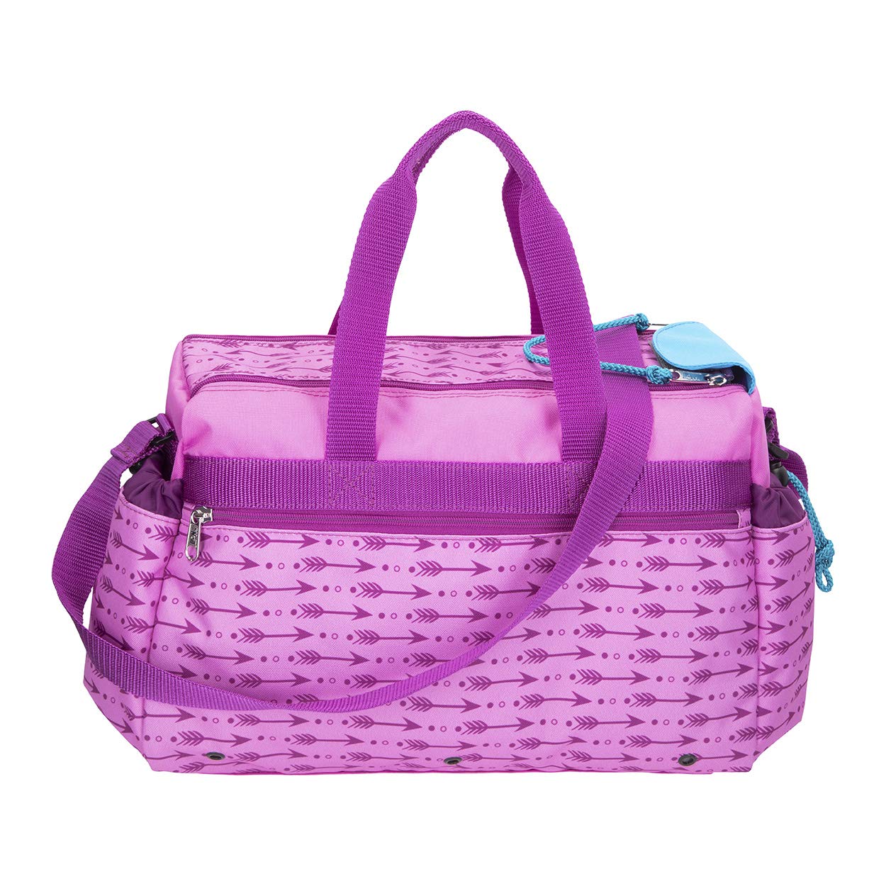 Mayla-McNeill Schulsporttasche Sporttasche Schwimmtasche mit NASSFACH Freizeittasche Kindertasche, Fuchsia