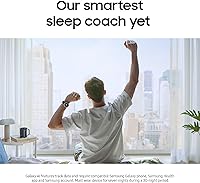 Vista 4 de Samsung Galaxy Watch 8 Classic (2025) - Reloj inteligente Bluetooth de 46 mm, diseño de cojín, bisel giratorio, botón rápido, entrenador de dormir