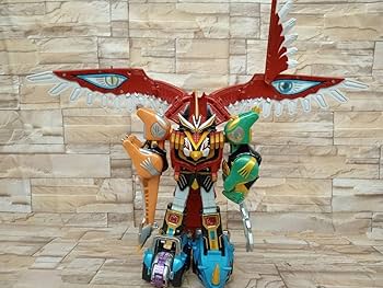 ガオレンジャー　DX百獣合体ガオイカロス Amazon.co.jp: 現状品 百獣戦隊ガオレンジャー 百獣合体 DX