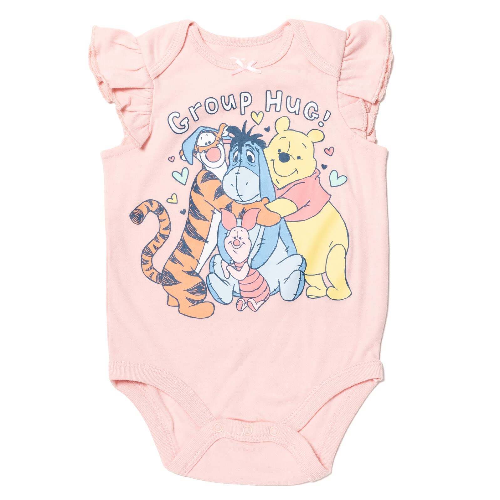 Toy Story Baby Mädchen Bodysuit, Jessie Bo Peep Buzz Woody, 5er-Pack, multi'