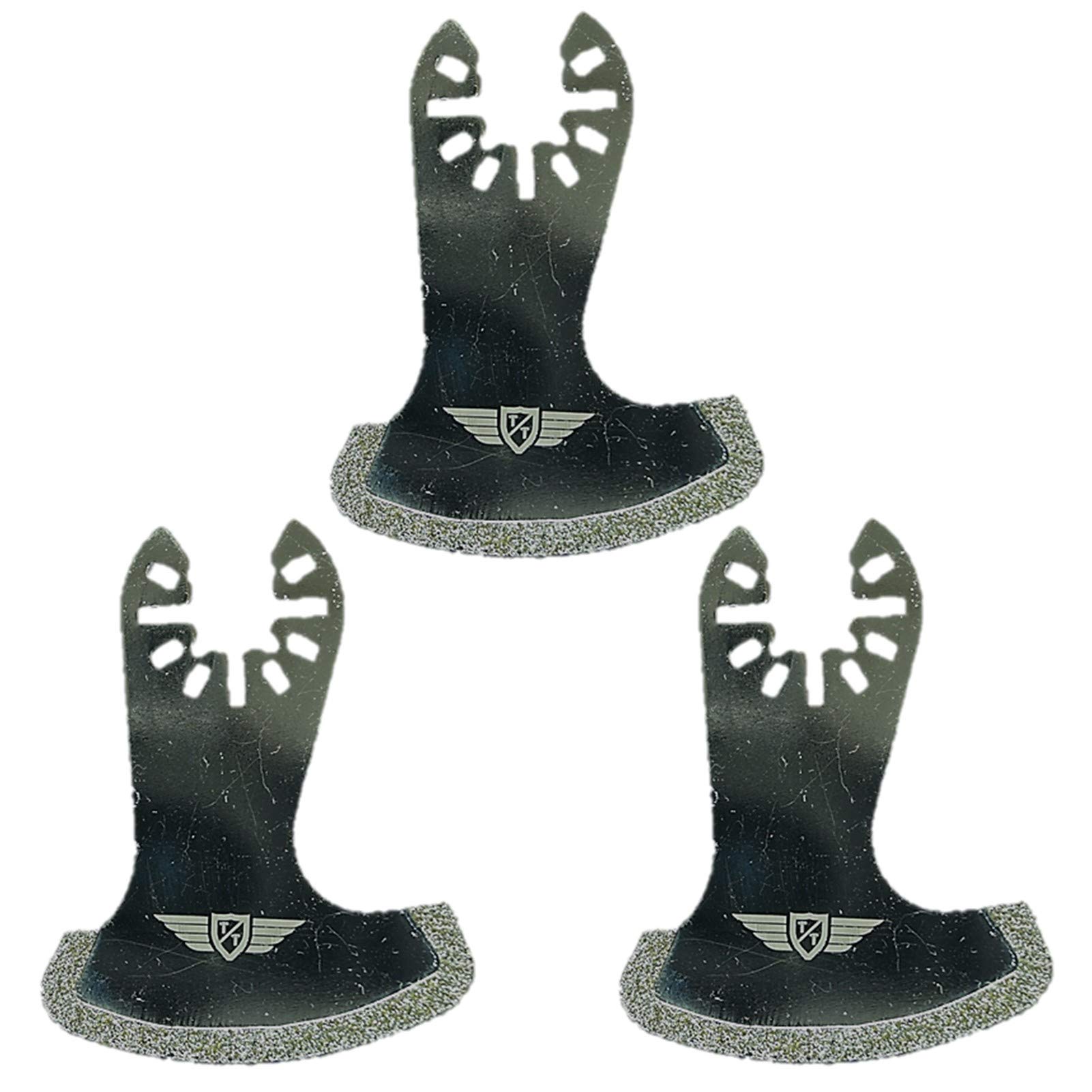 TopsTools 3-Pack Diamond Grout Blades – Fits Dewalt, Stanley, Bosch Multitools - View #2