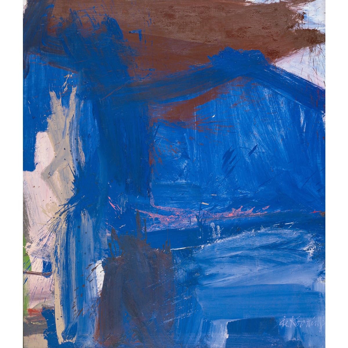 Un Arbre à Naples de Willem de Kooning grand poster inspirant ARTICULOZY - 2