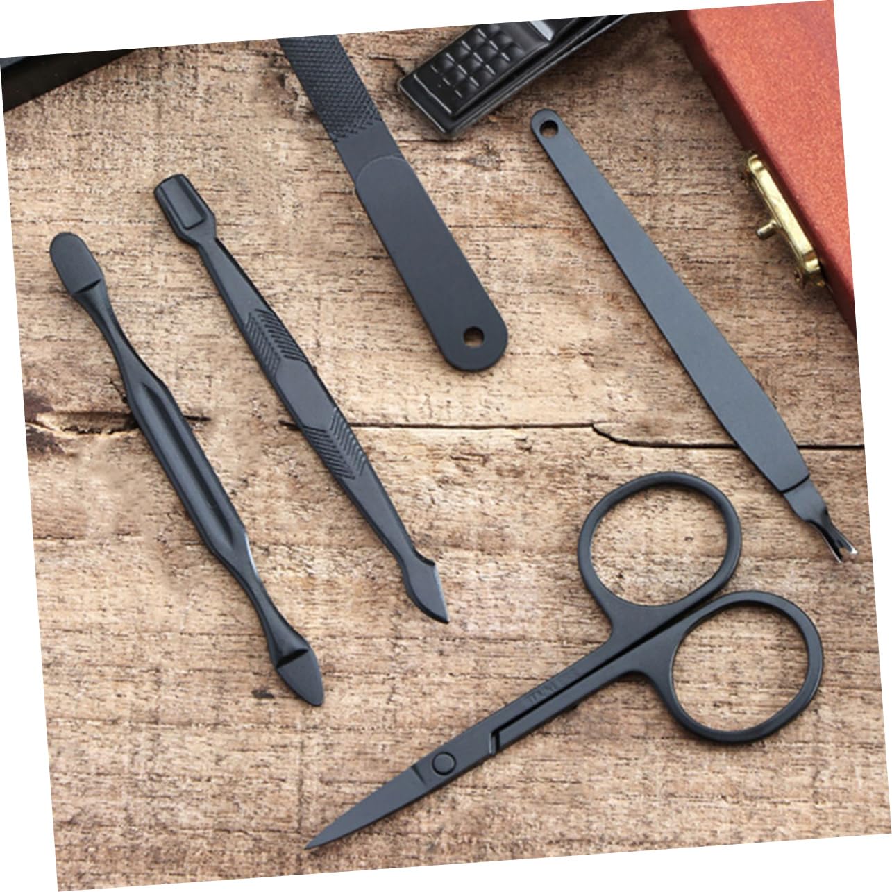 MAGICLULU 3 Set Manicure Set Di Chiodo Nail Kit Pedicure Kit Nail Grooming Kit Da Uomo Manicure Kit Kit Per La Cura Delle Unghie Major Nail Set Forbicine Per Unghie Suite
