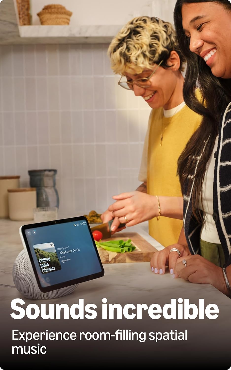 71ZRFE3brmL._SL1500_ Amazon Echo Show 8, vibrant 8.7" HD display with Alexa+, spatial audio, new sleek design, smart home controls, 2x bass speaker, 13 MP camera, bluetooth, Glacier White
