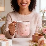 Thank You Cadeaux pour les femmes - Idées de cadeaux amusantes pour les amis, Collaborateurs, Patron, Employé, Maman - Inspirante, réfléchie, anniversaire, amitié, remise de diplômes - 12oz Coupe-café en céramique