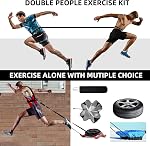 Weight Sled Harness Kits, 5 PCS Pulling Strap for Running, Speed Power Agility Training Full Body Workout Football Exercise Equipment for Outdoor Men and Women 6.6FT