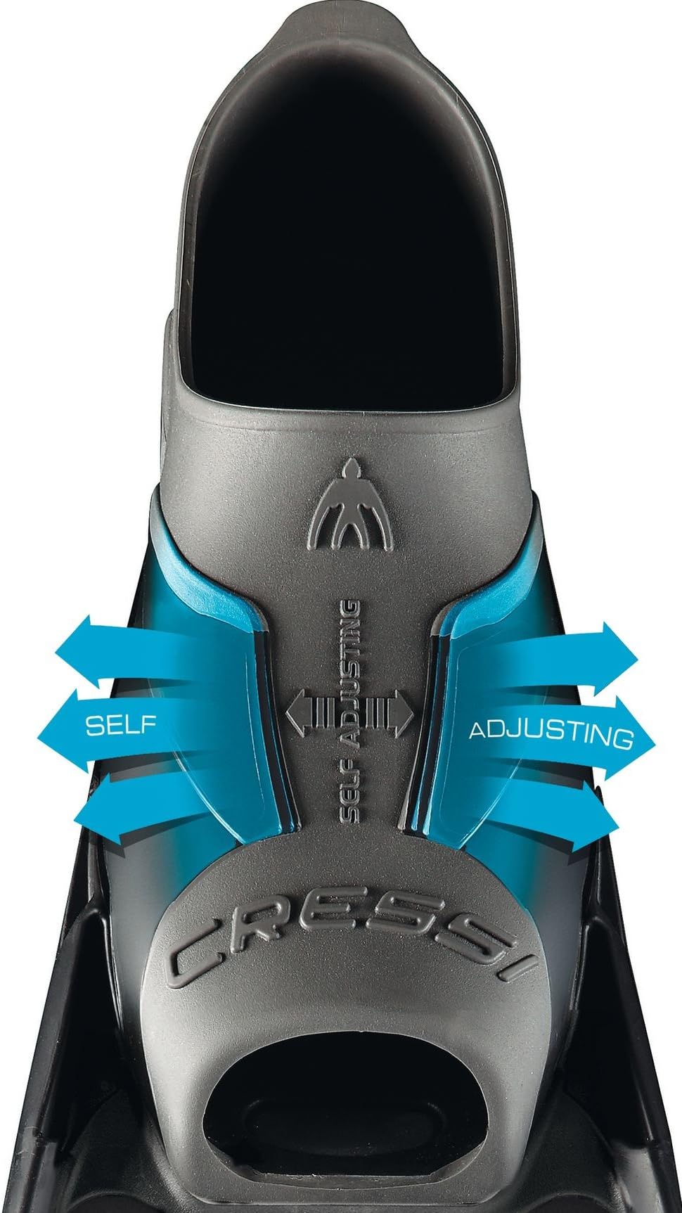 Cressi Gara Turbo Boost Fins - Innovativa Pinna Lunga a Scarpetta Chiusa Ideale per Immersioni Libere Intermedie Avanzate Apnea e Pesca Subacquea Unisex Adulto