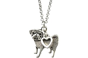 Pug Charm Necklace: Express Your Love for Your Furry Companion