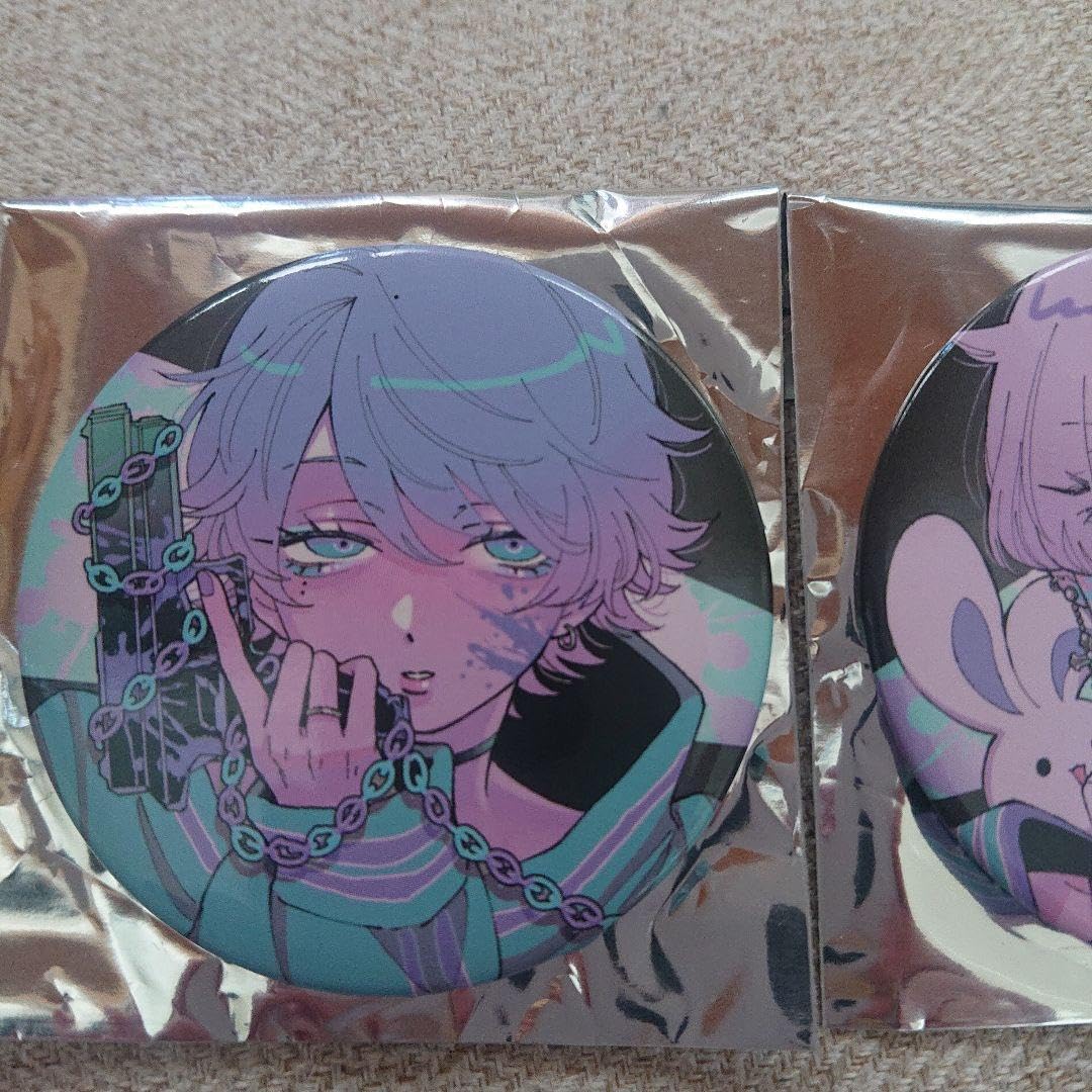 Amazon.co.jp: いれいす 缶バッジ アイワナ 初兎 いむ : おもちゃ