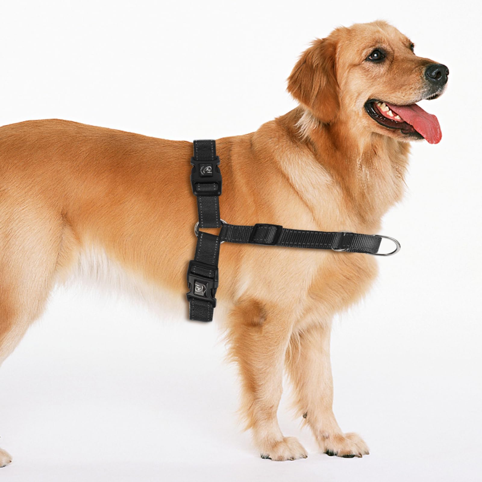 PUGTOW Dog Harness No Pull Step In Dog Vest Harness Adjustable Chest for Small Medium and Large Dogs;Easy To Put On/Of,XL
