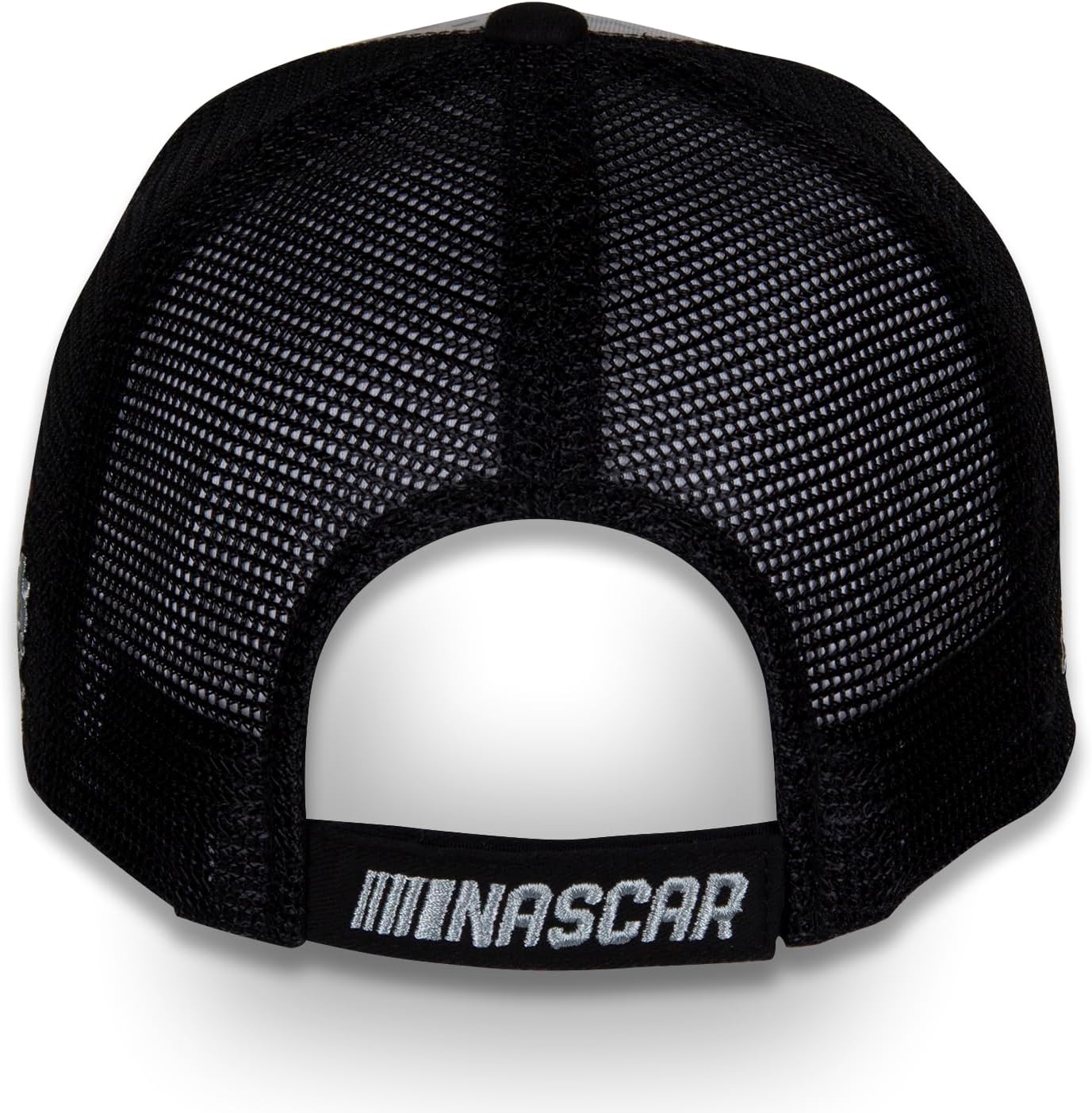 Checkered Flag Sports Chase Elliott #9 NASCAR 2024 Digital Camo Structured Front Black Mesh Hat, Gray