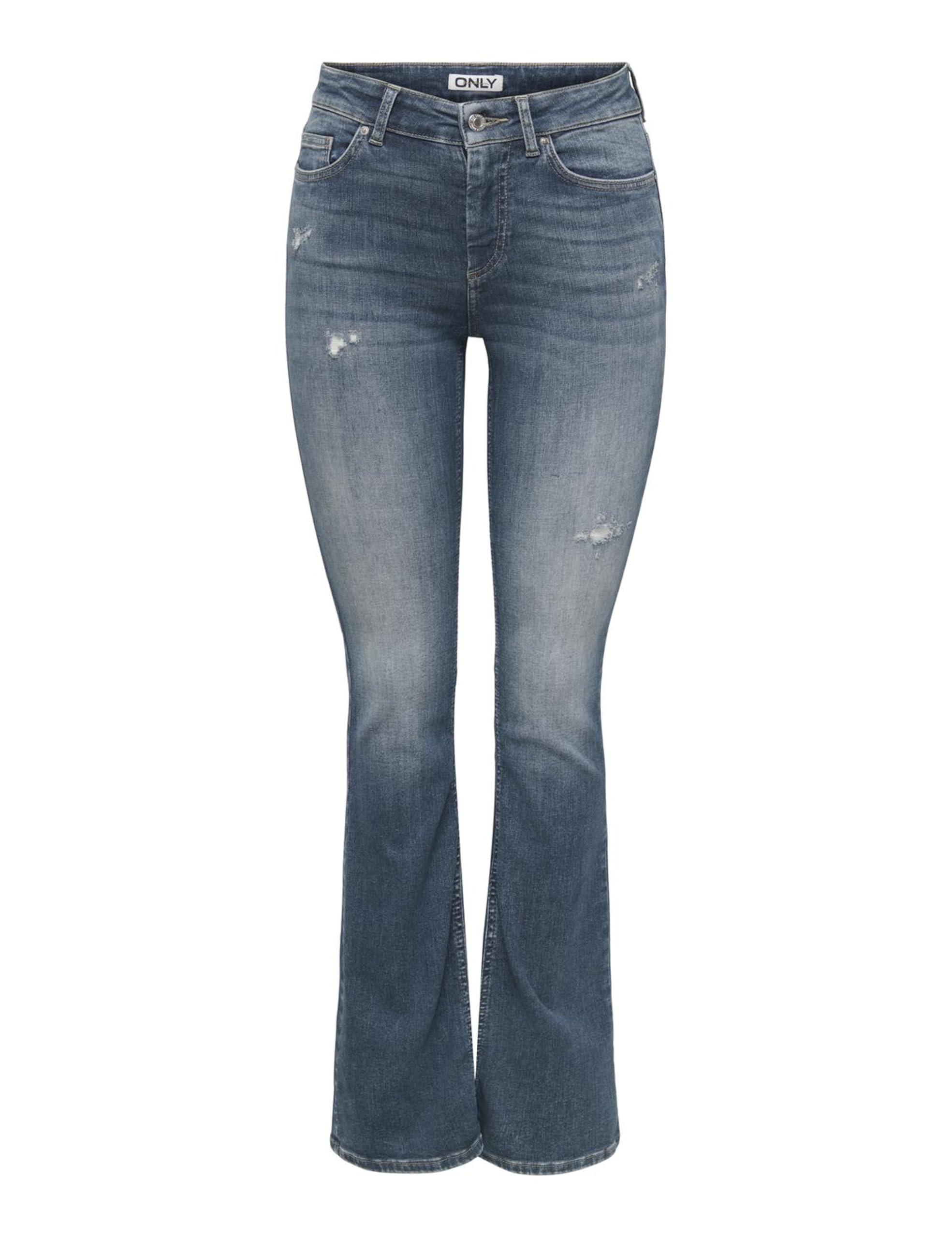 ONLY Damen Onlblush Mid Waist Flared DNM Rea1099