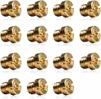 Kit 20 Getti Carburatore M6 In Ottone - Dimensioni Da 55 A 150 Per Scooter, Moto E Go-Kart - Foto 8