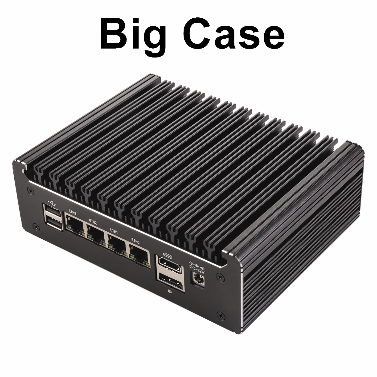 FakestarPC 4 LAN i226 2,5 G Firewall Mini – PC mit Pare – Feuer ohne Lüfter N150 (Upgrade N100, 4c / 4T, bis zu 3,6 GHz) Server ddr4 nvme Typ – C PF Sense opnsense AES – nein