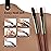 Beetles Nail Art Brushes Set, 6 PCS Multifunctional Nail Brushes for Nail Art Wooden Liner Brush Nail Drawing Pen Nail Art Tools with Nail Brush Holder&Palette for Nail Art Design