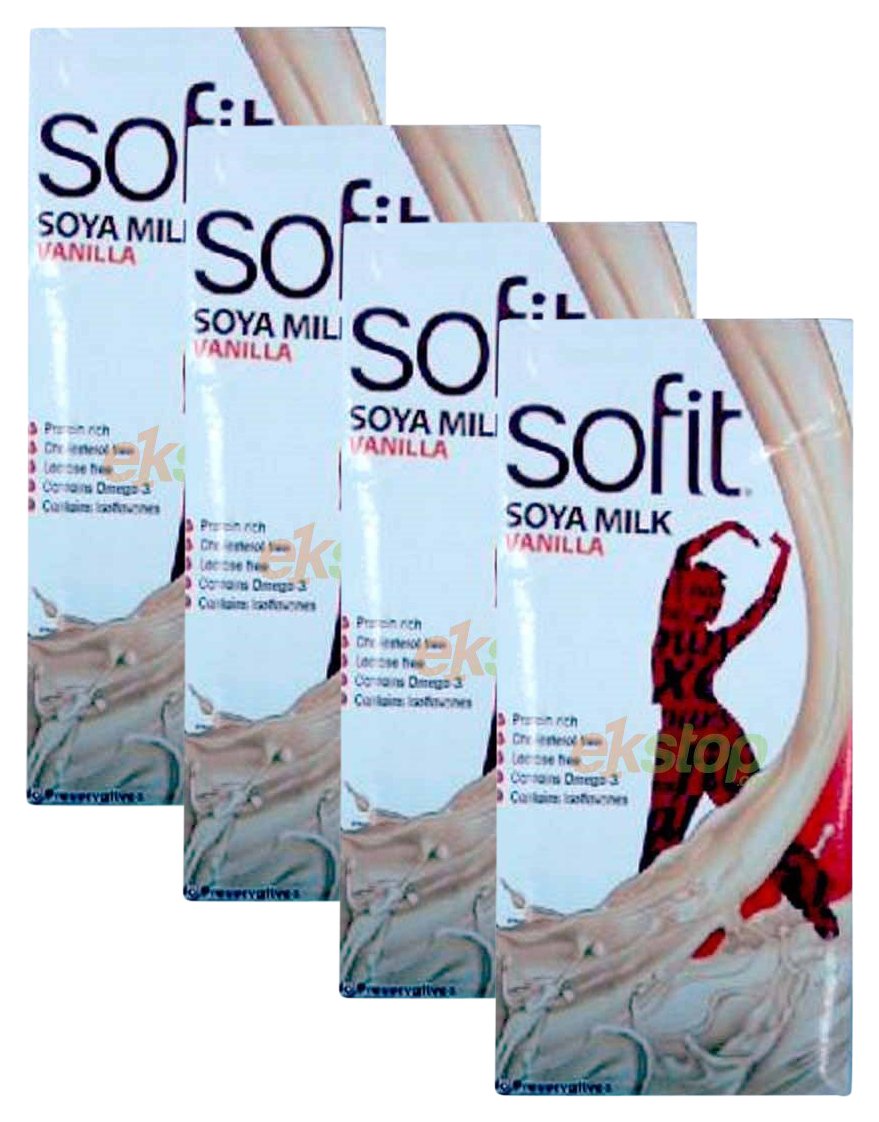 Big Bazaar Combo - Sofit SOYA Milk Vanilla, 200ml (Pack of 4) Promo Pack (B074HC8VZN) Amazon Price History, Amazon Price Tracker